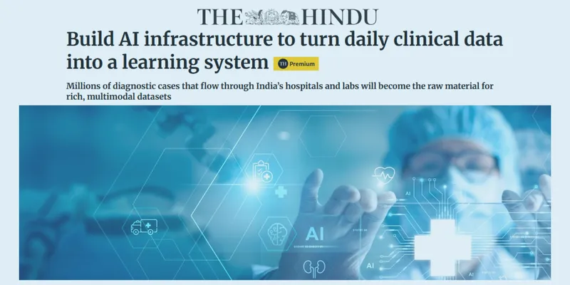 Building AI Infrastructure: Turning Everyday Clinical Data into a Learning System