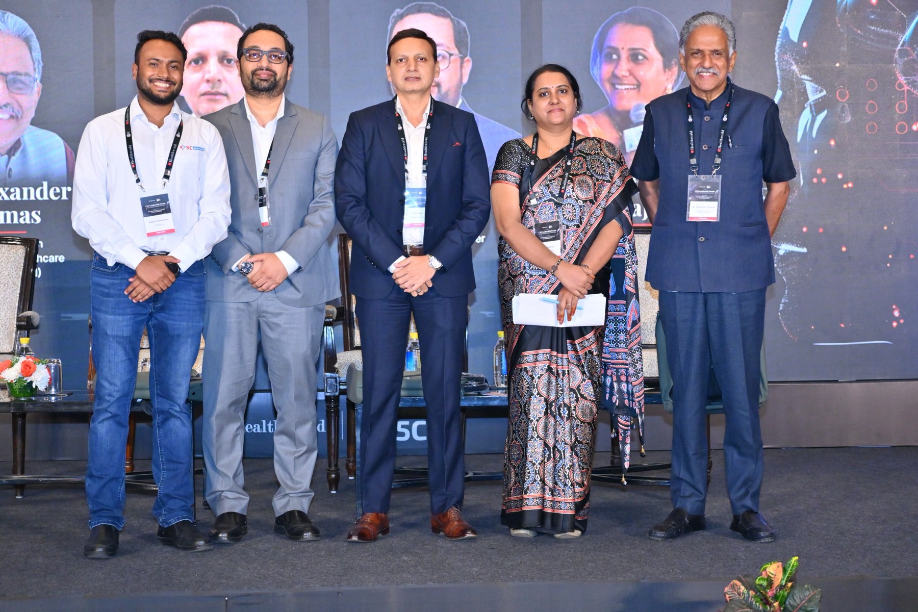 The CEO panel group photograph.