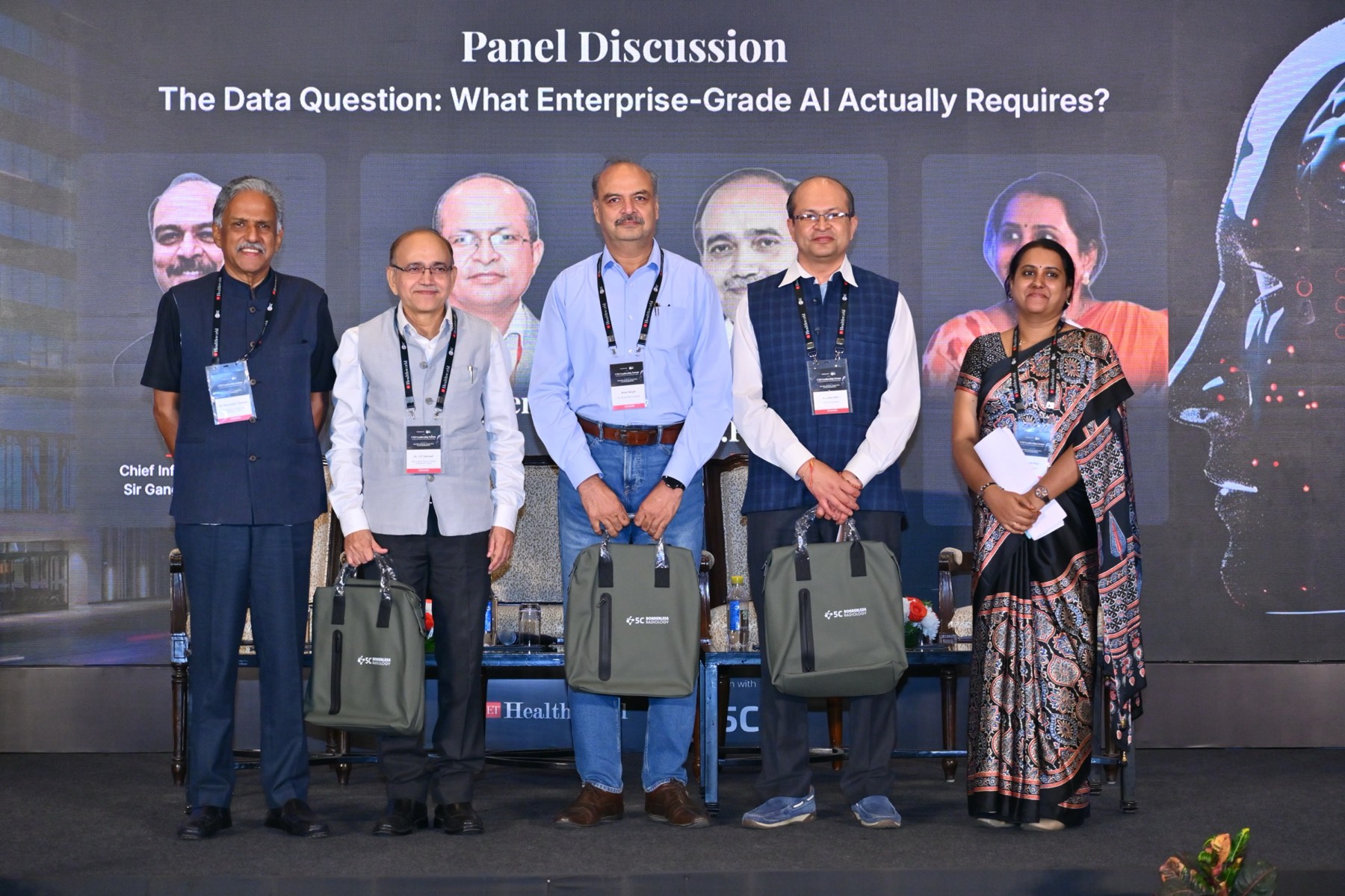 The data panel group photograph.