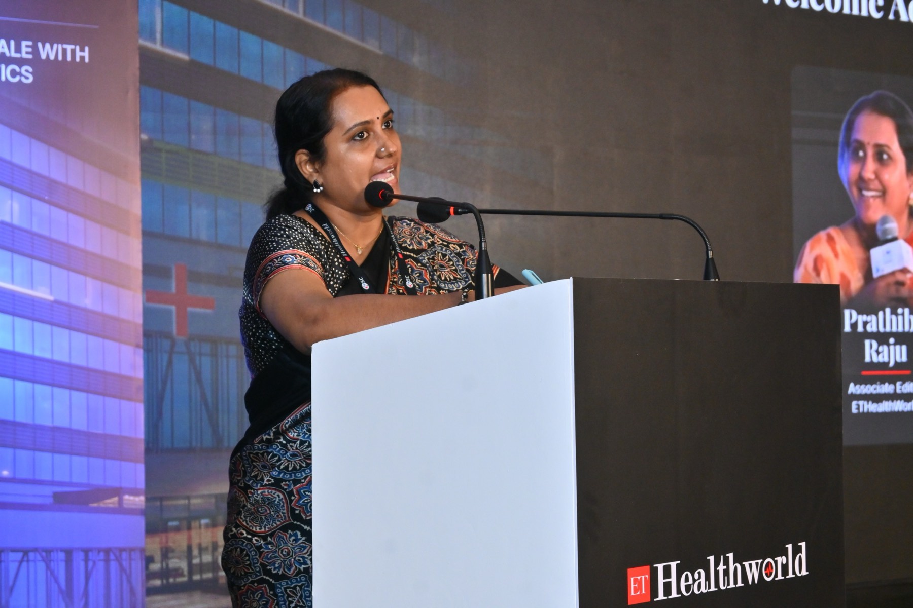 The welcome address at the CXO Leadership Forum.
